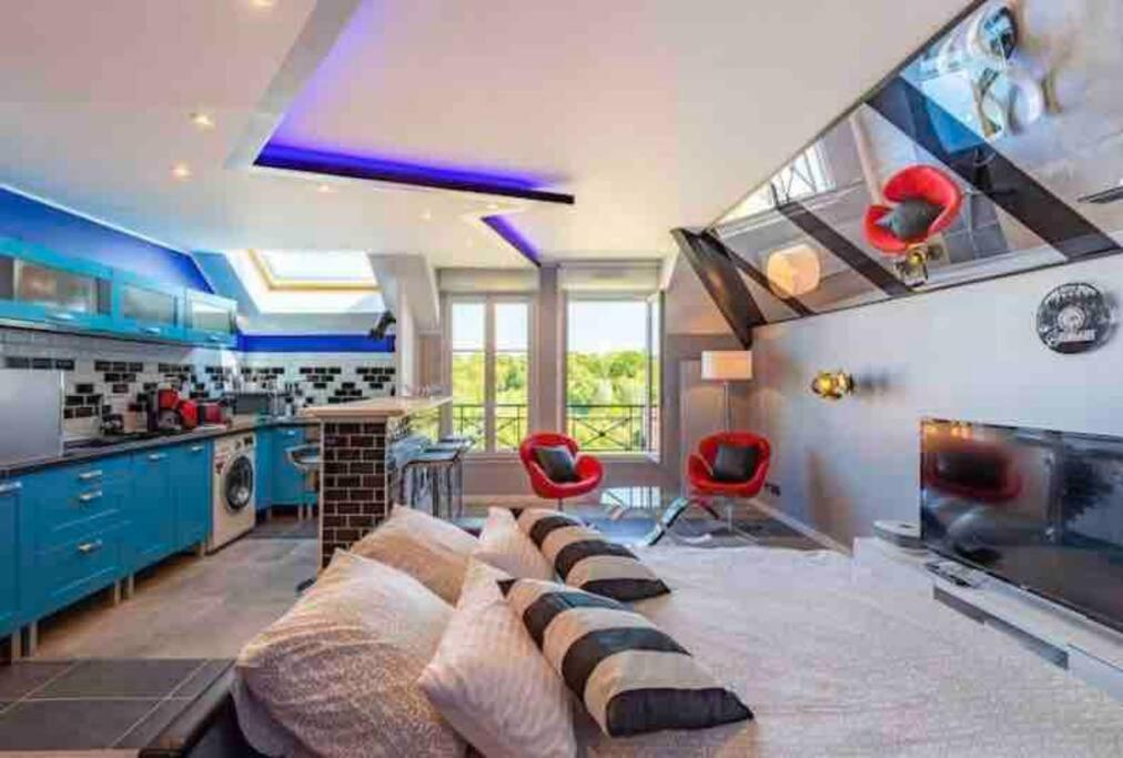 Appartement Disney Avengers, 5 Min Des Parcs Magny-le-Hongre Buitenkant foto