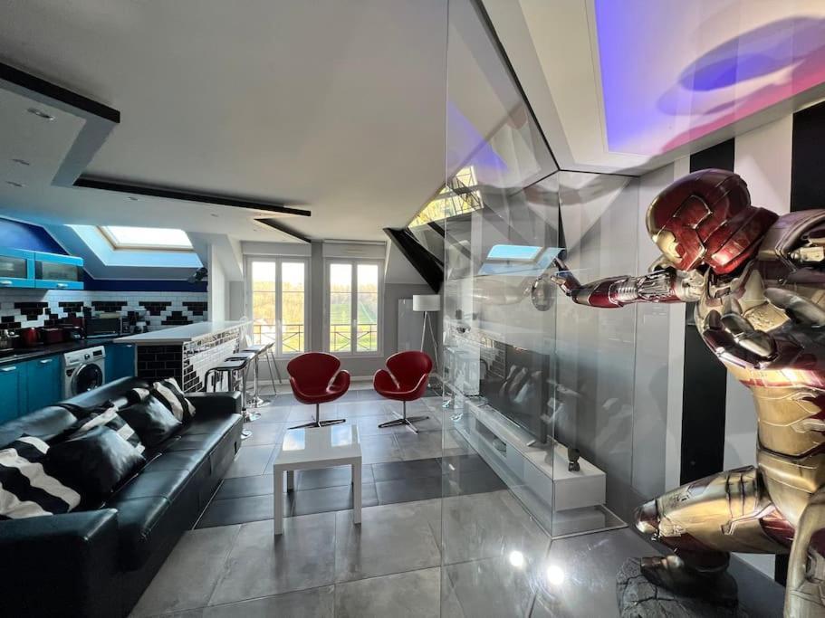 Appartement Disney Avengers, 5 Min Des Parcs Magny-le-Hongre Buitenkant foto