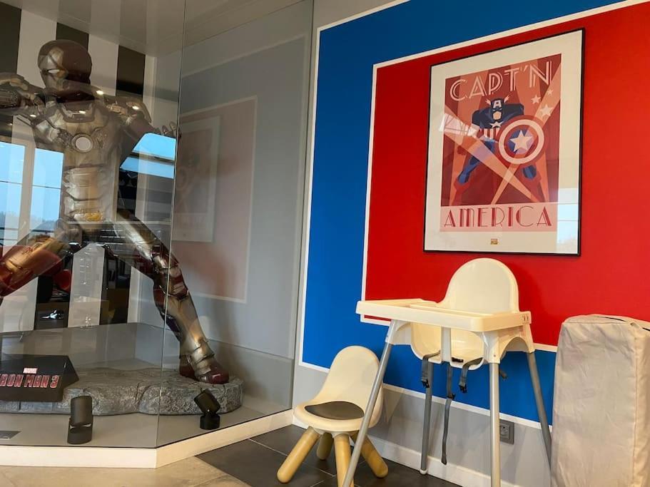 Appartement Disney Avengers, 5 Min Des Parcs Magny-le-Hongre Buitenkant foto