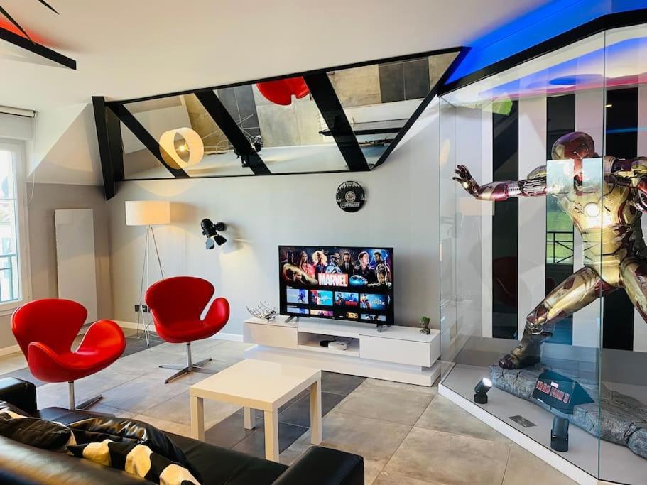 Appartement Disney Avengers, 5 Min Des Parcs Magny-le-Hongre Buitenkant foto