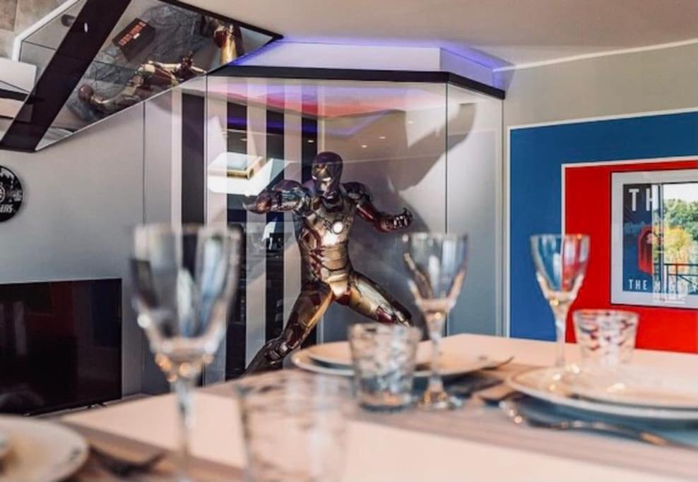 Appartement Disney Avengers, 5 Min Des Parcs Magny-le-Hongre Buitenkant foto